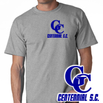 Centennial Grey T-Shirt  (Left Chest)