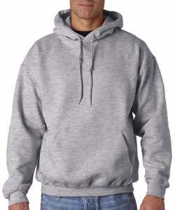 EW Baseball Grey<br> Hooded Sweatshirt