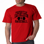 EW Baseball Red  T-Shirt